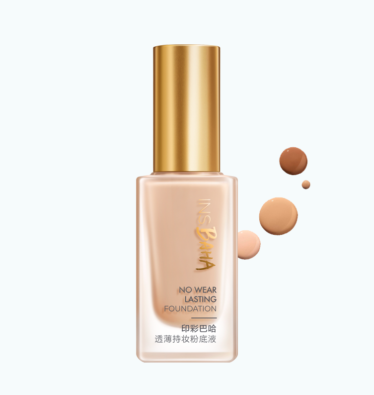 w66给利老牌印彩巴哈透薄持妆粉底液-柔雾型/柔润型