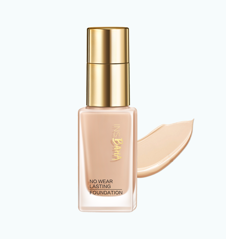 w66给利老牌印彩巴哈透薄持妆粉底液-遮瑕型